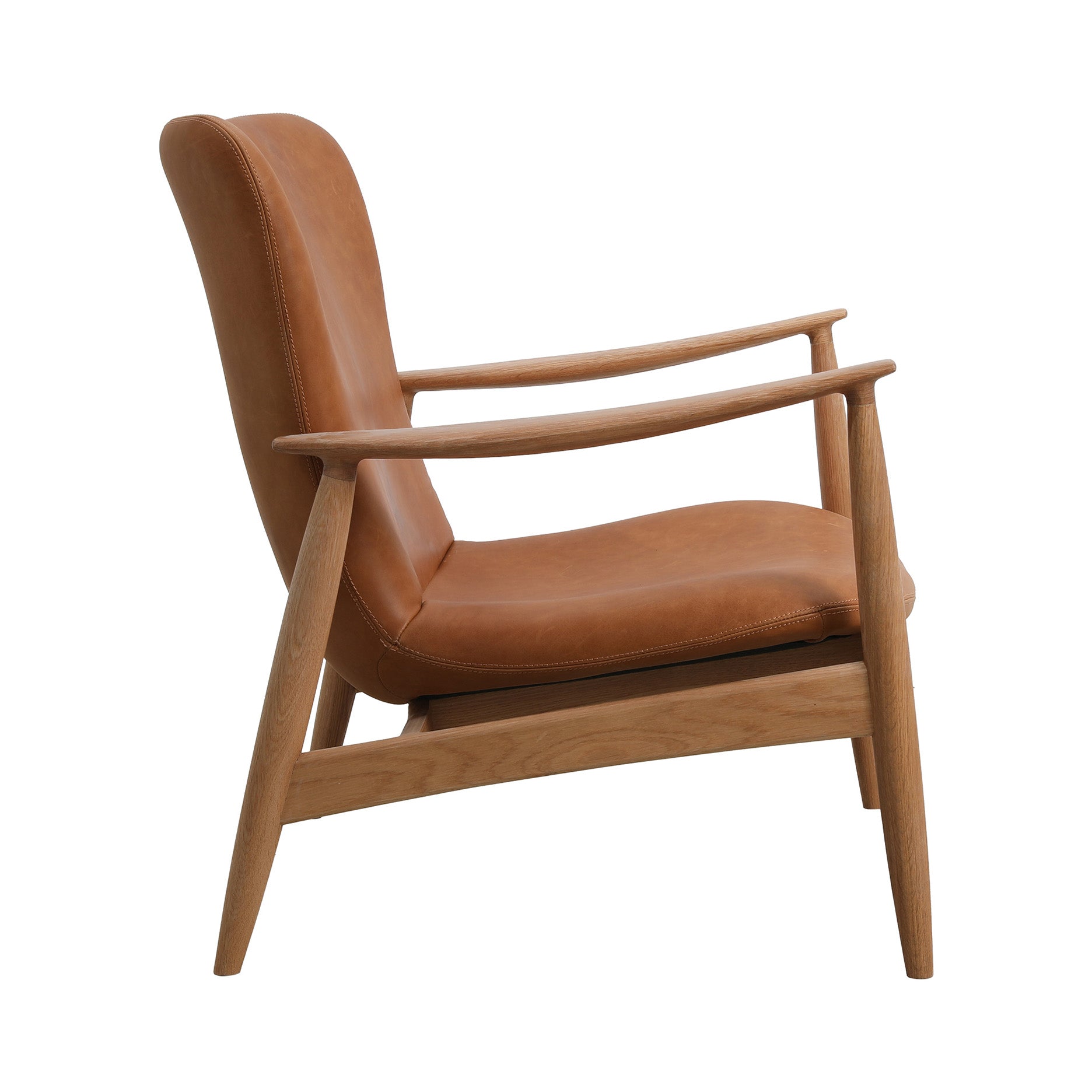 Korobi II Loungestuhl Leder